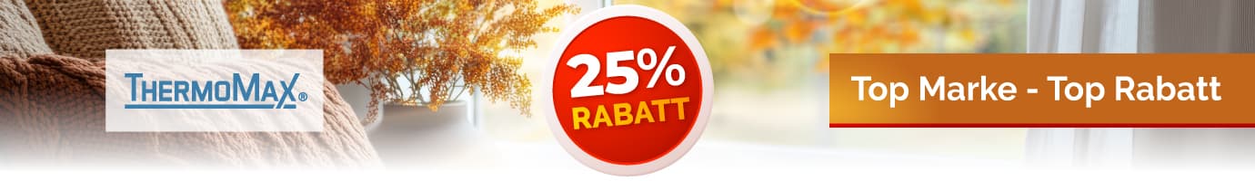 25% Rabatt auf ThermoMax